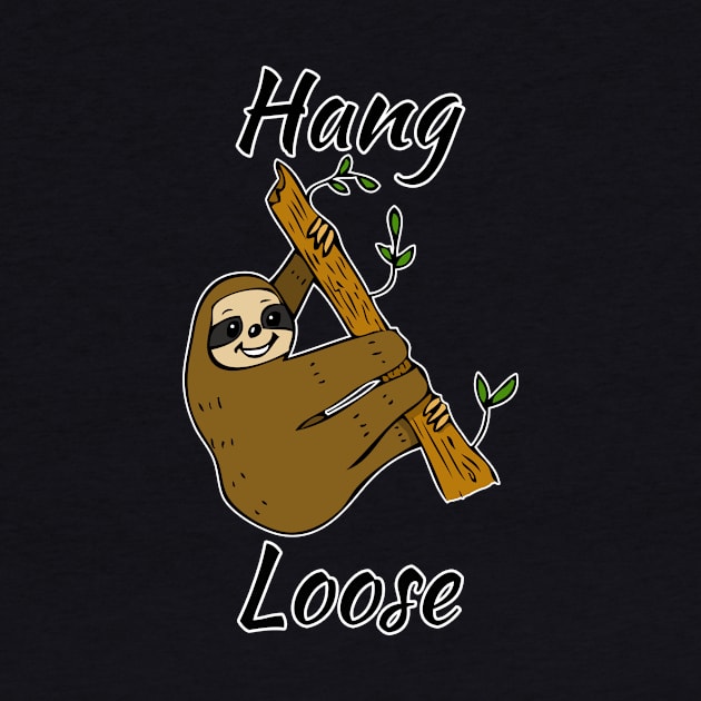 Hang Loose Sloth by headrubble